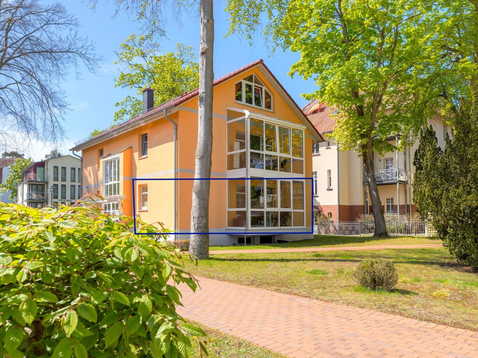 Ostseepark Waterfront Galeone - Wohnung 4.2 ゼーバート・ヘリングスドルフ エクステリア 写真